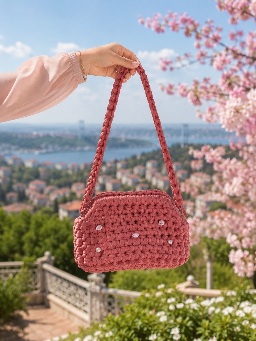 Sac en crochet  handmade