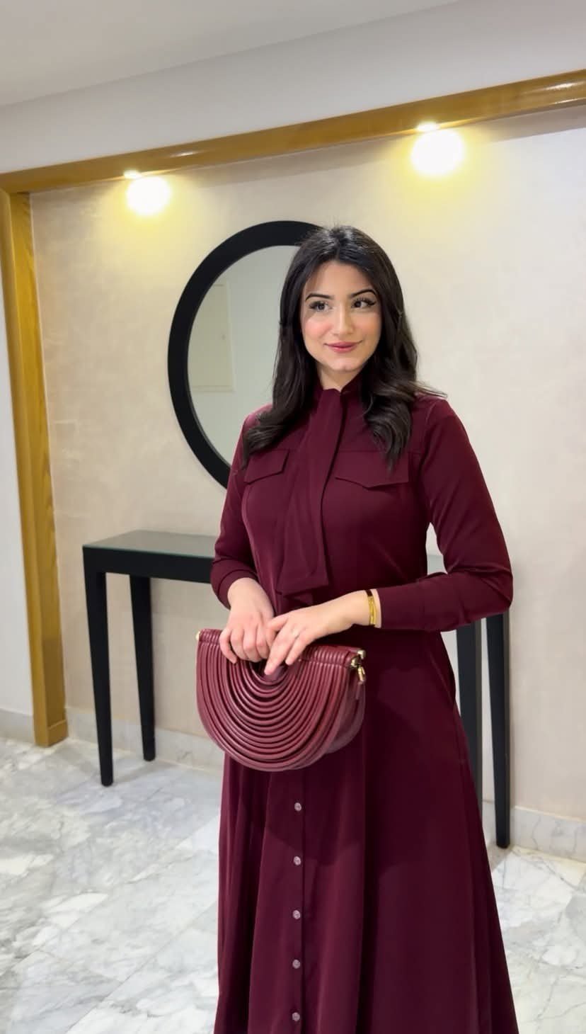 Robe burgundy new