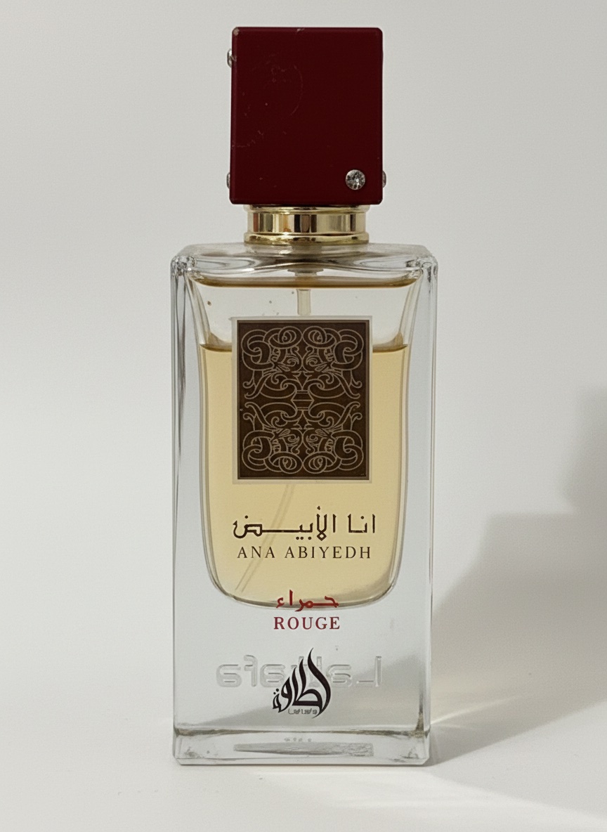 Parfum de la marque LATTAFA ana abyadh rouge 60ml