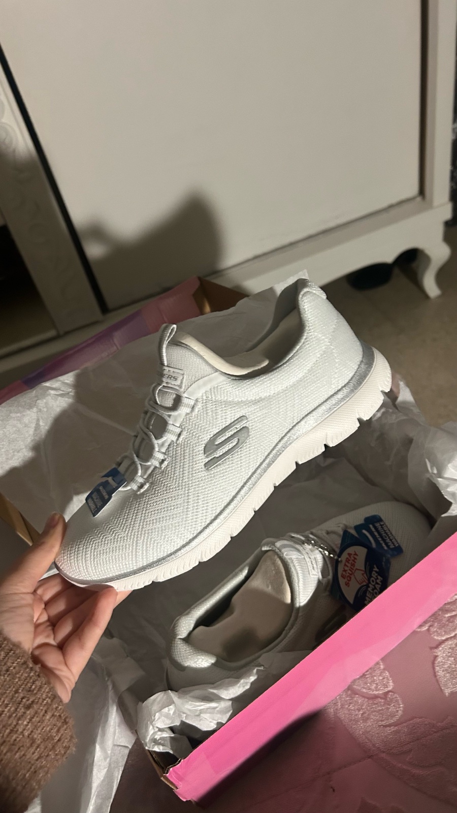 Baskets Skechers femme