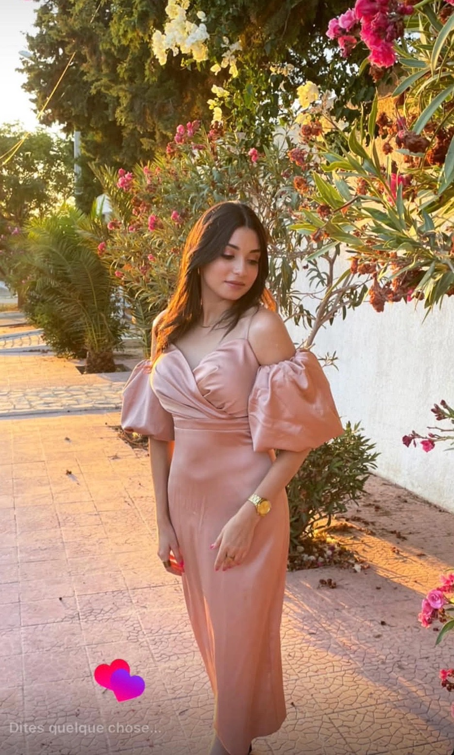 Robe satiné