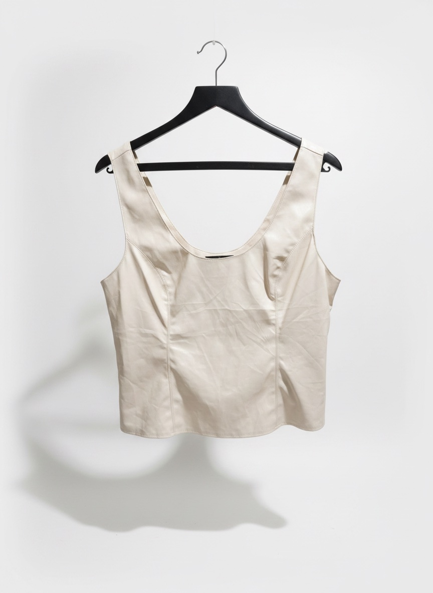 Top en cuir 