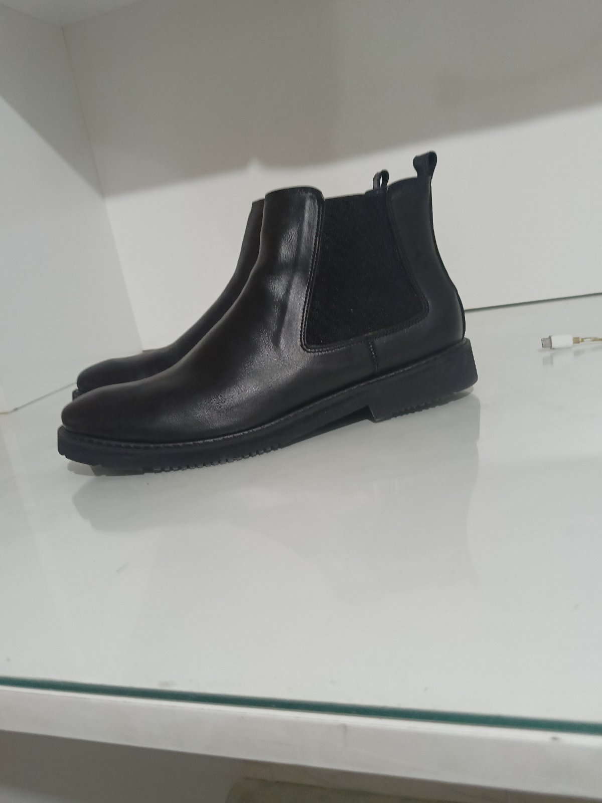 Pablo noir cuir 