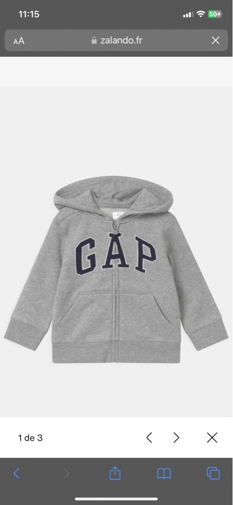 Gilet gap pour enfant 
