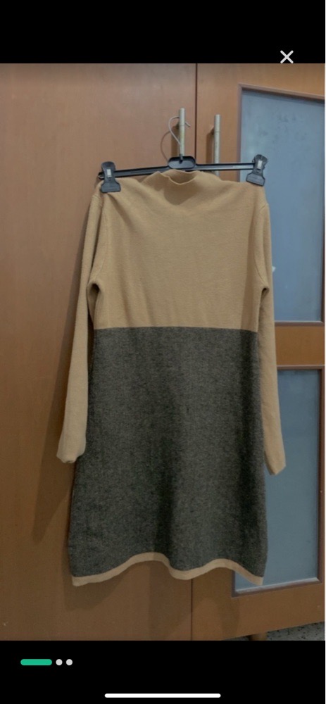 Robe moc neck 