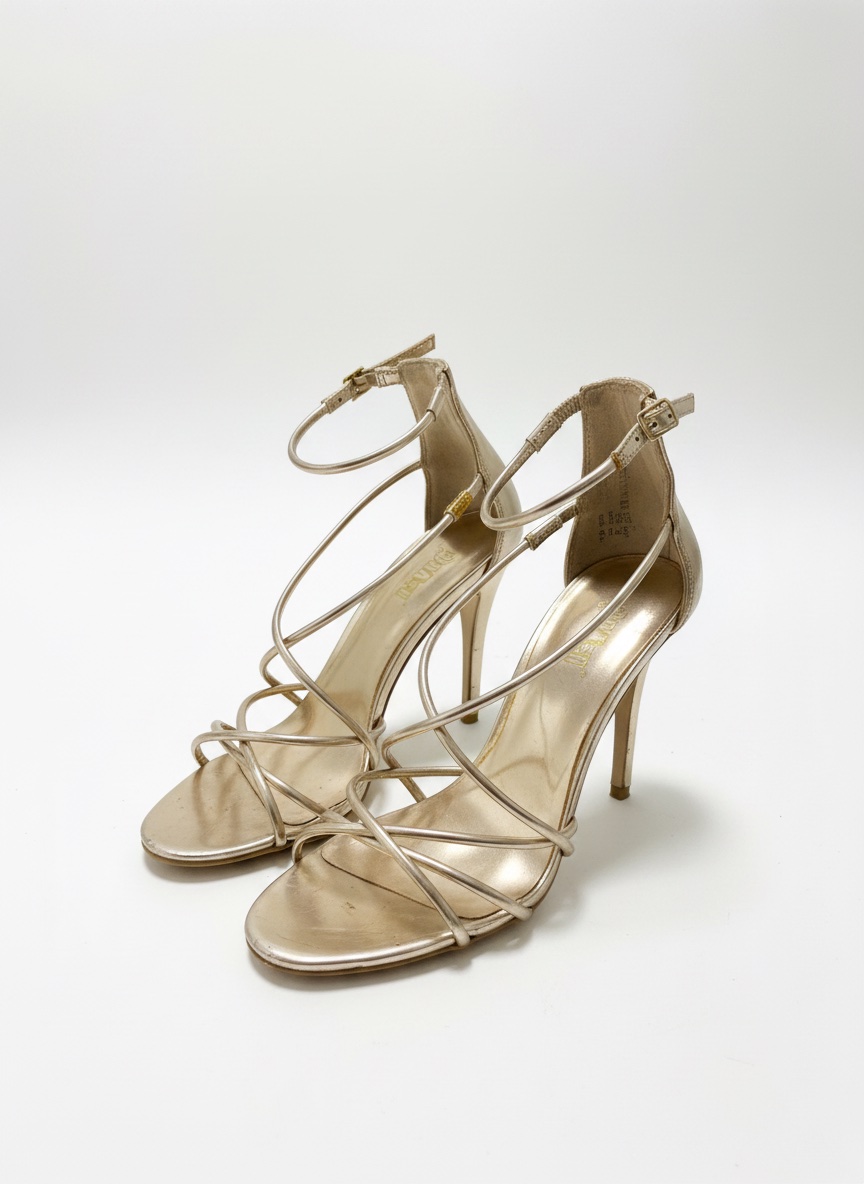 Escapin de la couleur bronze rosé