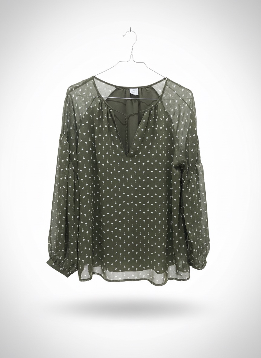 Blouse verte 