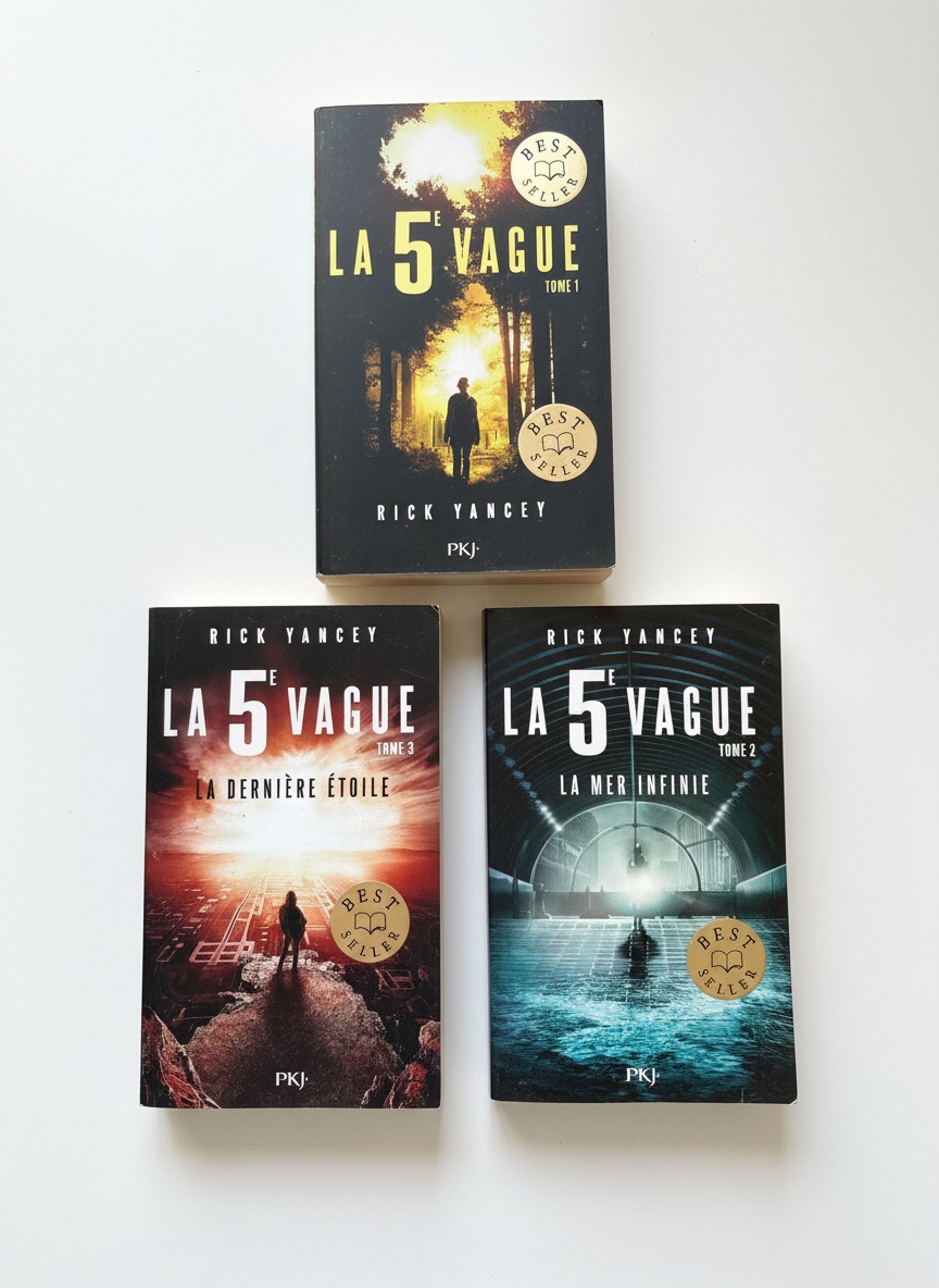 📚 La 5e Vague (3 tomes, format poche)