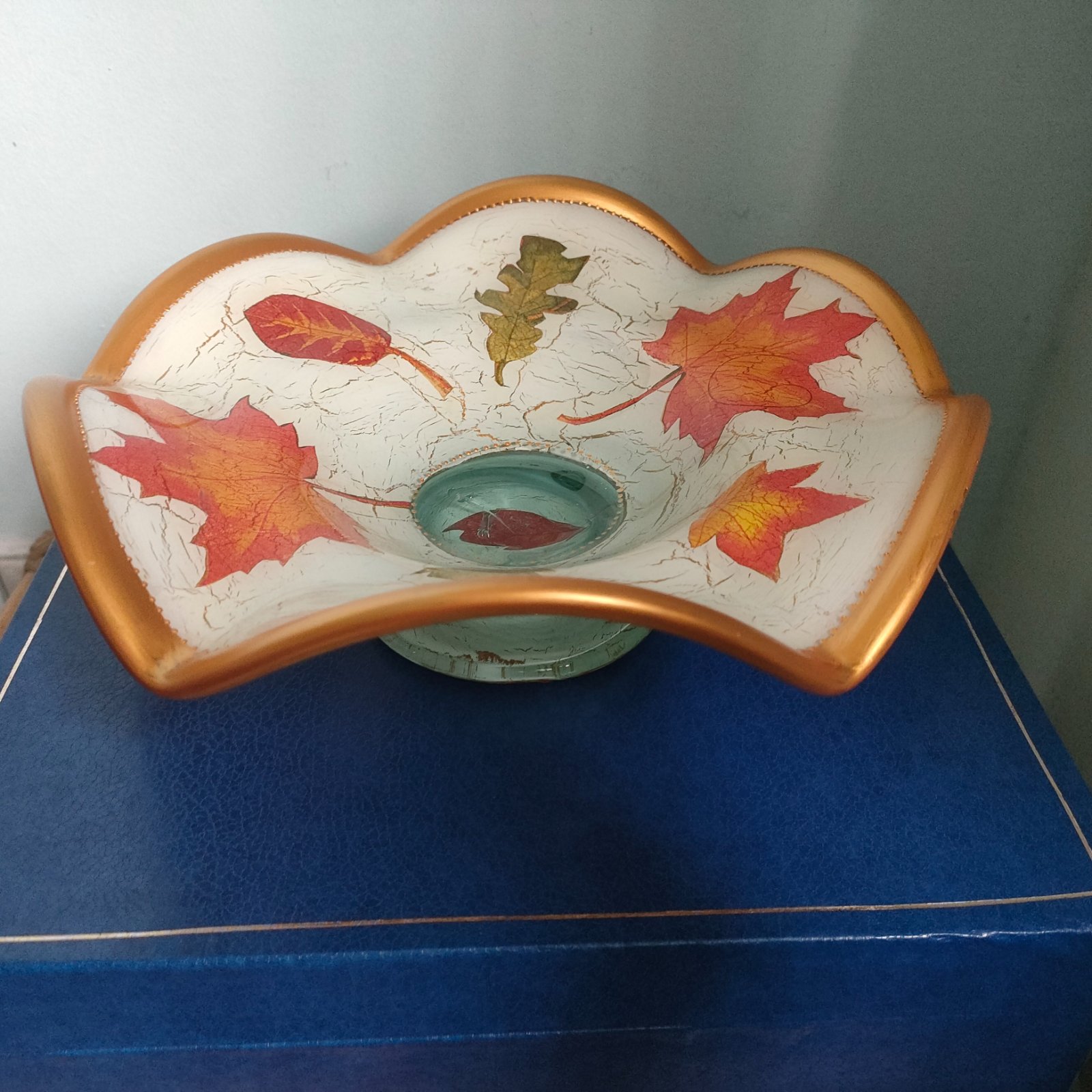 Coupe en verre style Murano