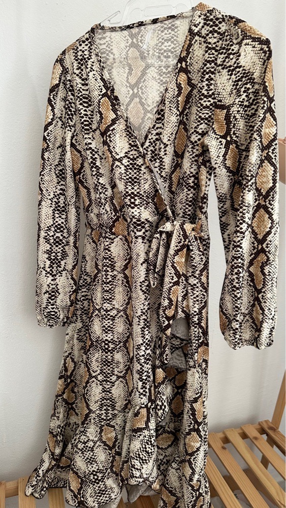ROBES À MOTIF PEAU DE SERPENT FEMME