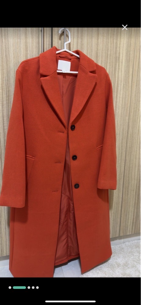 H&M manteau orange 🧡