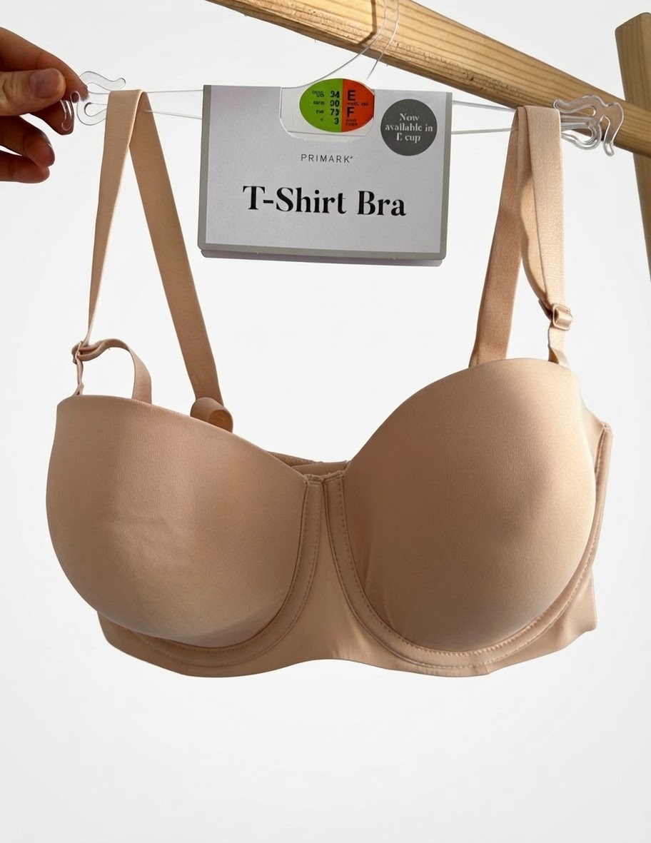 Primark t shirt push up bra 90 