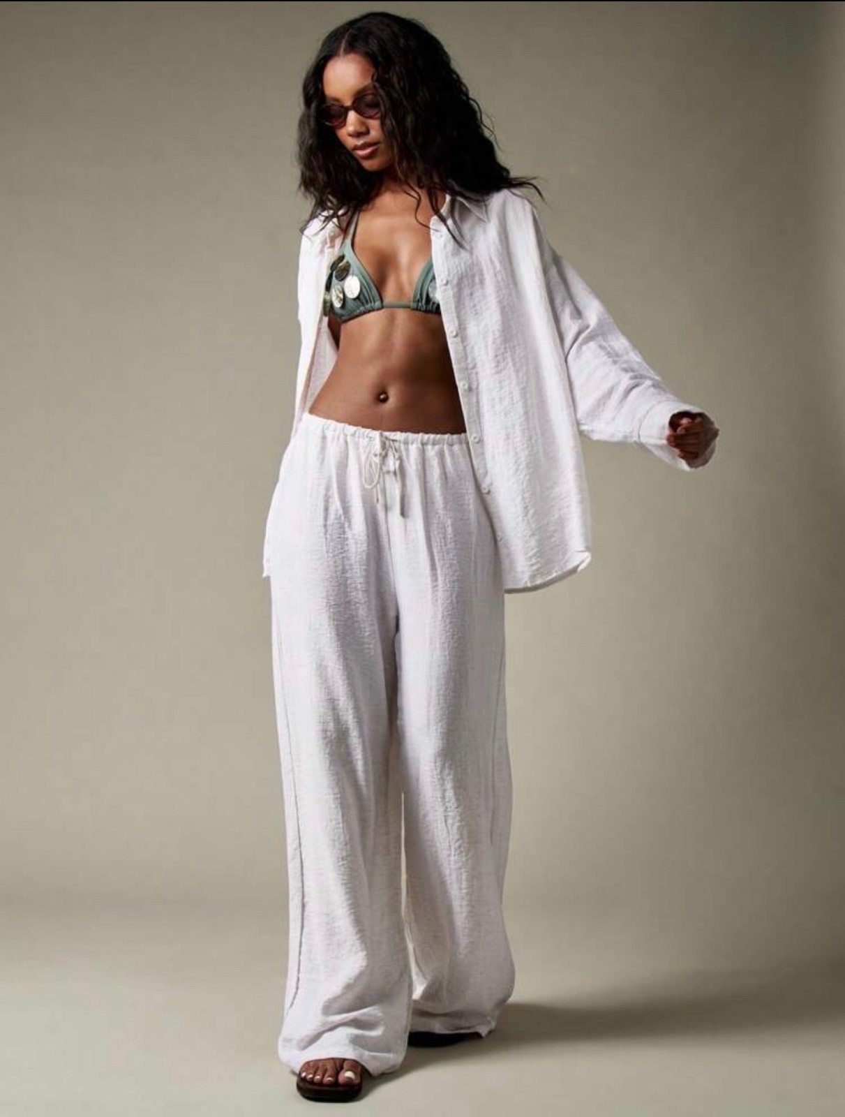 Ensemble casual oversized a deux pièces  
