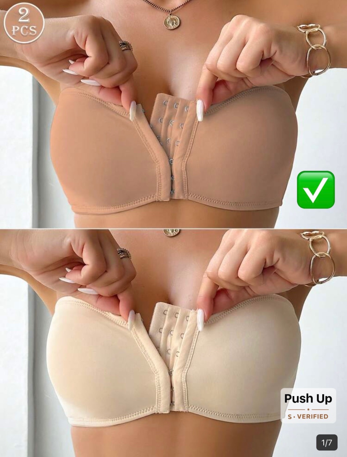 1pcs push up bra 