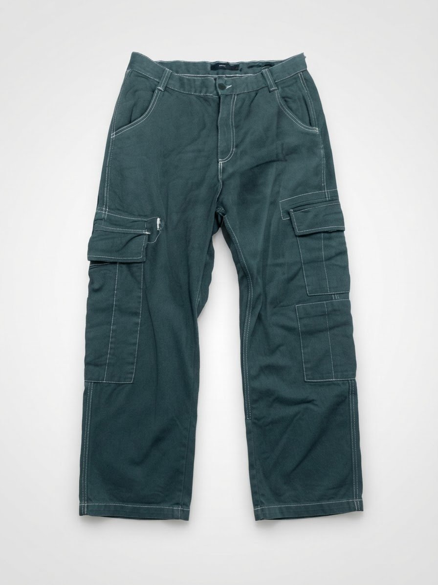 Cargo pants vert bershka