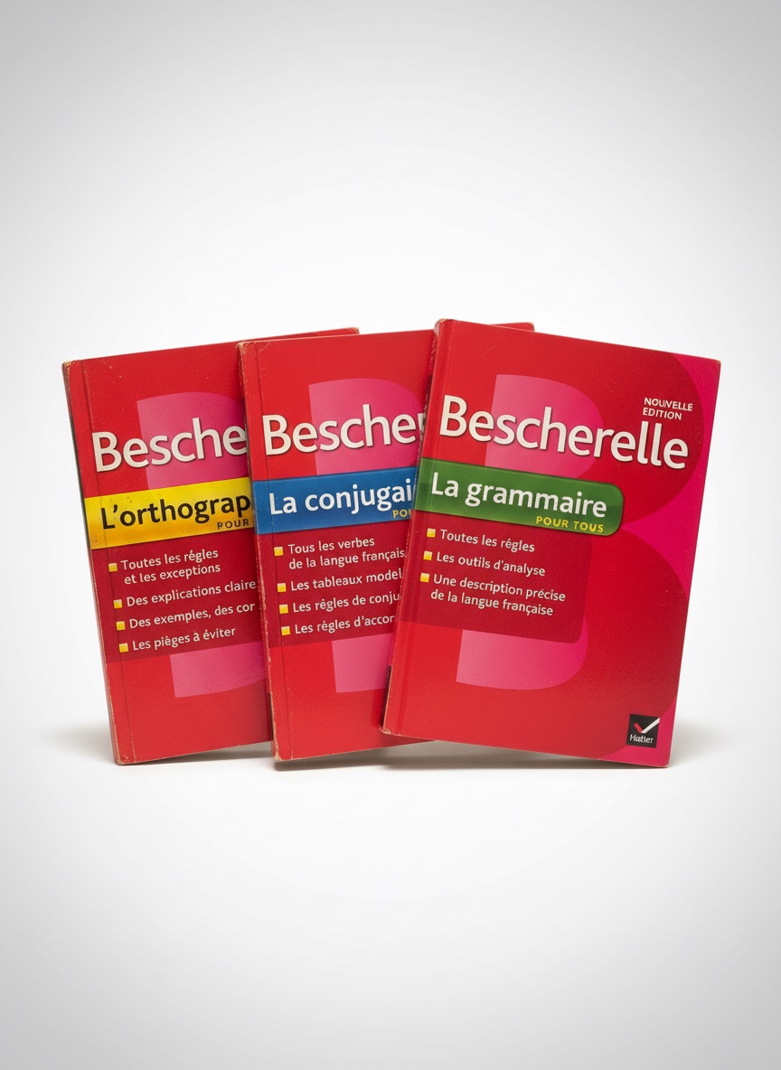 La série Bescherelle, grammaire, conjugaison et orthographe