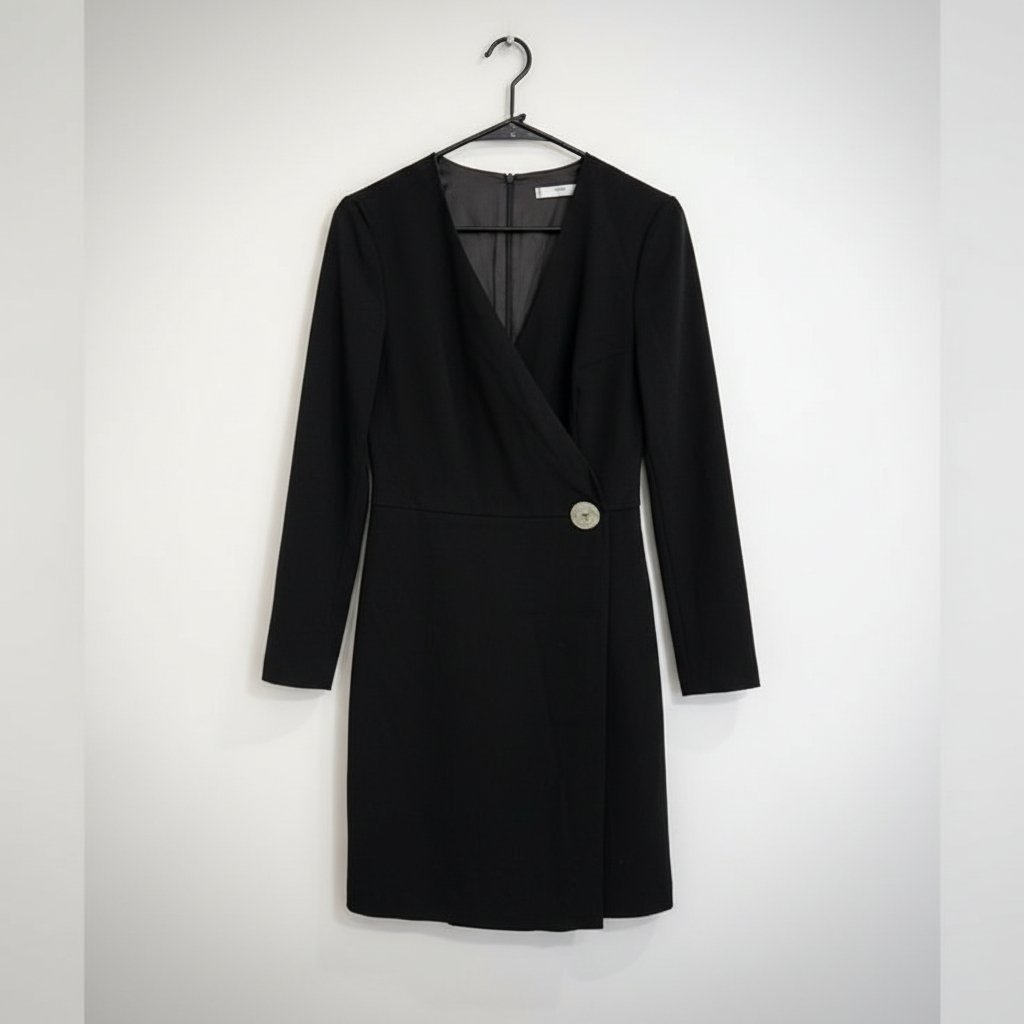 Robe noir mango