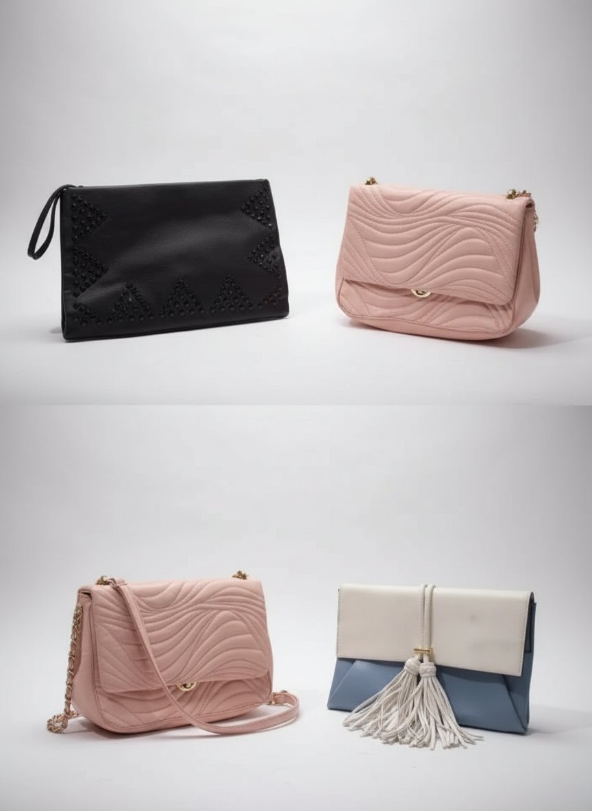 3 pochettes 
