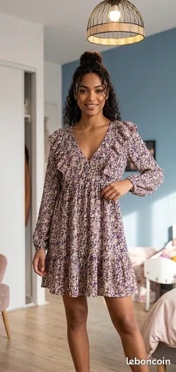Petite robe pull&bear