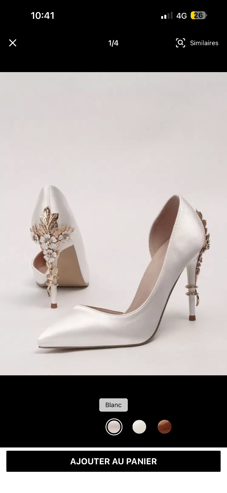 Chaussure de mariage