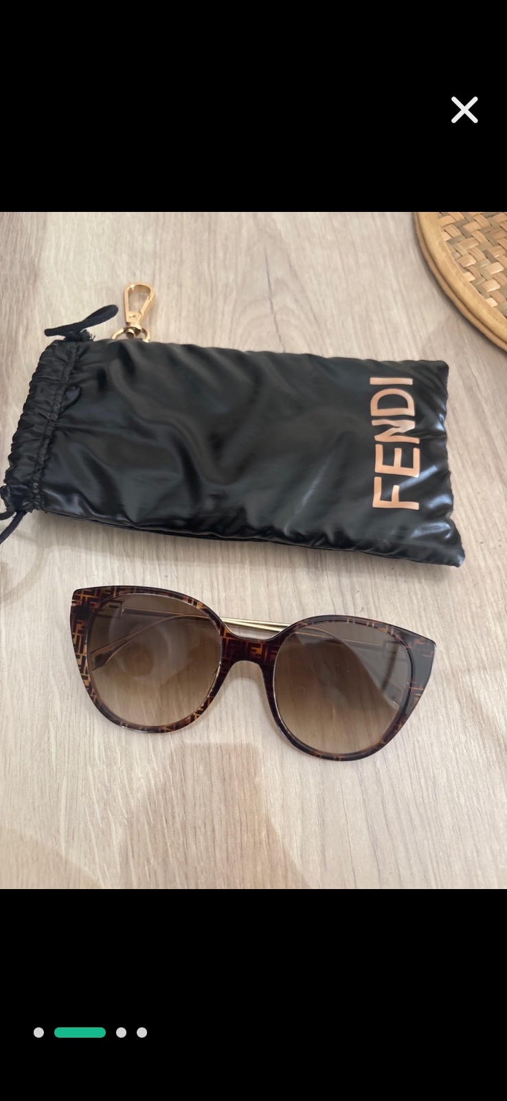 Lunette fendi authentique