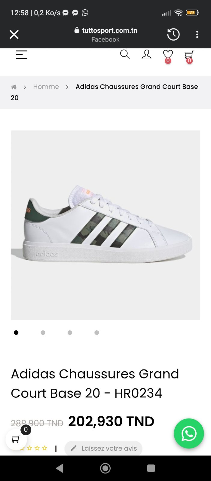 Chaussures Adidas homme