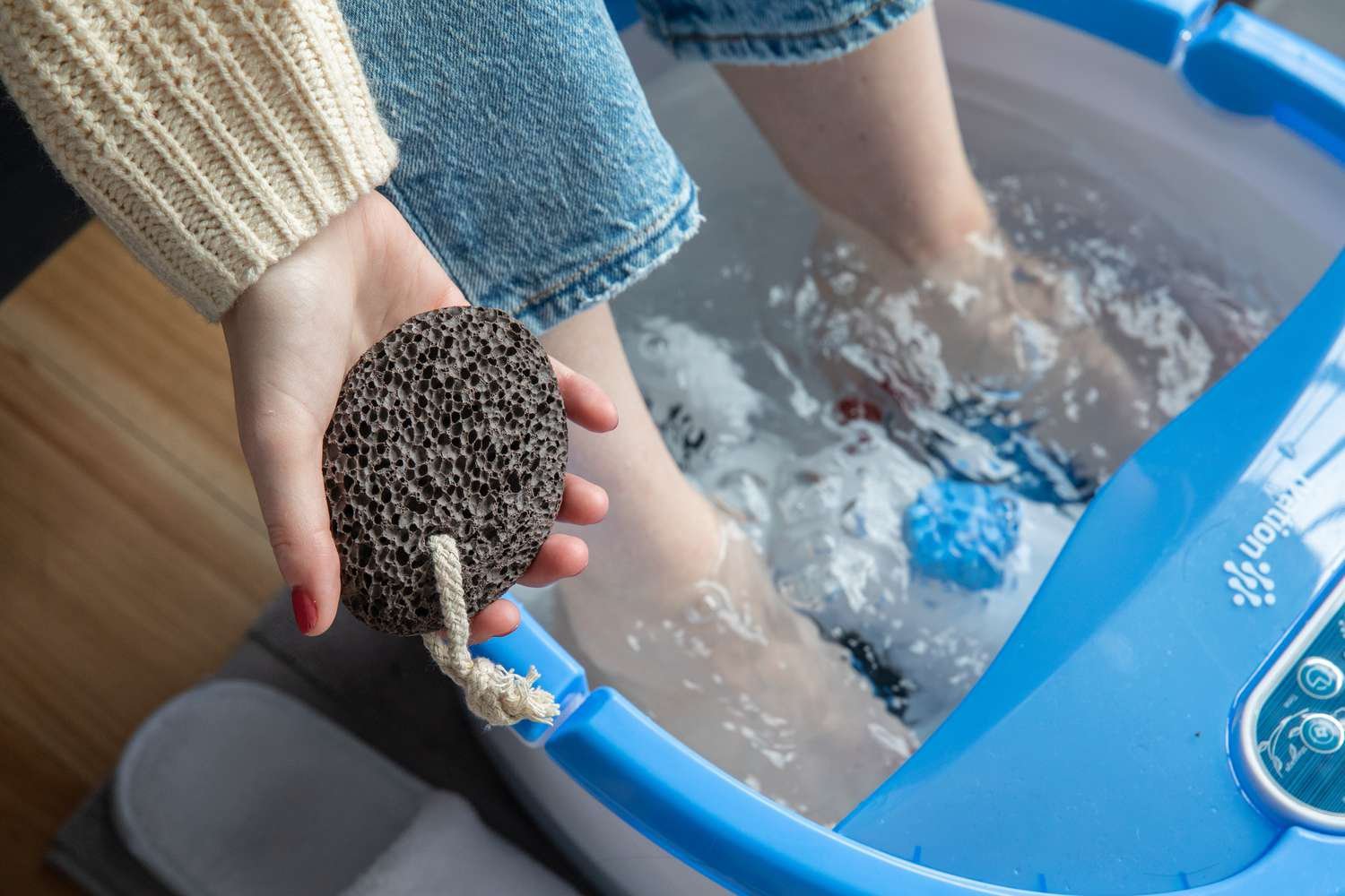 Bain de soins de pieds