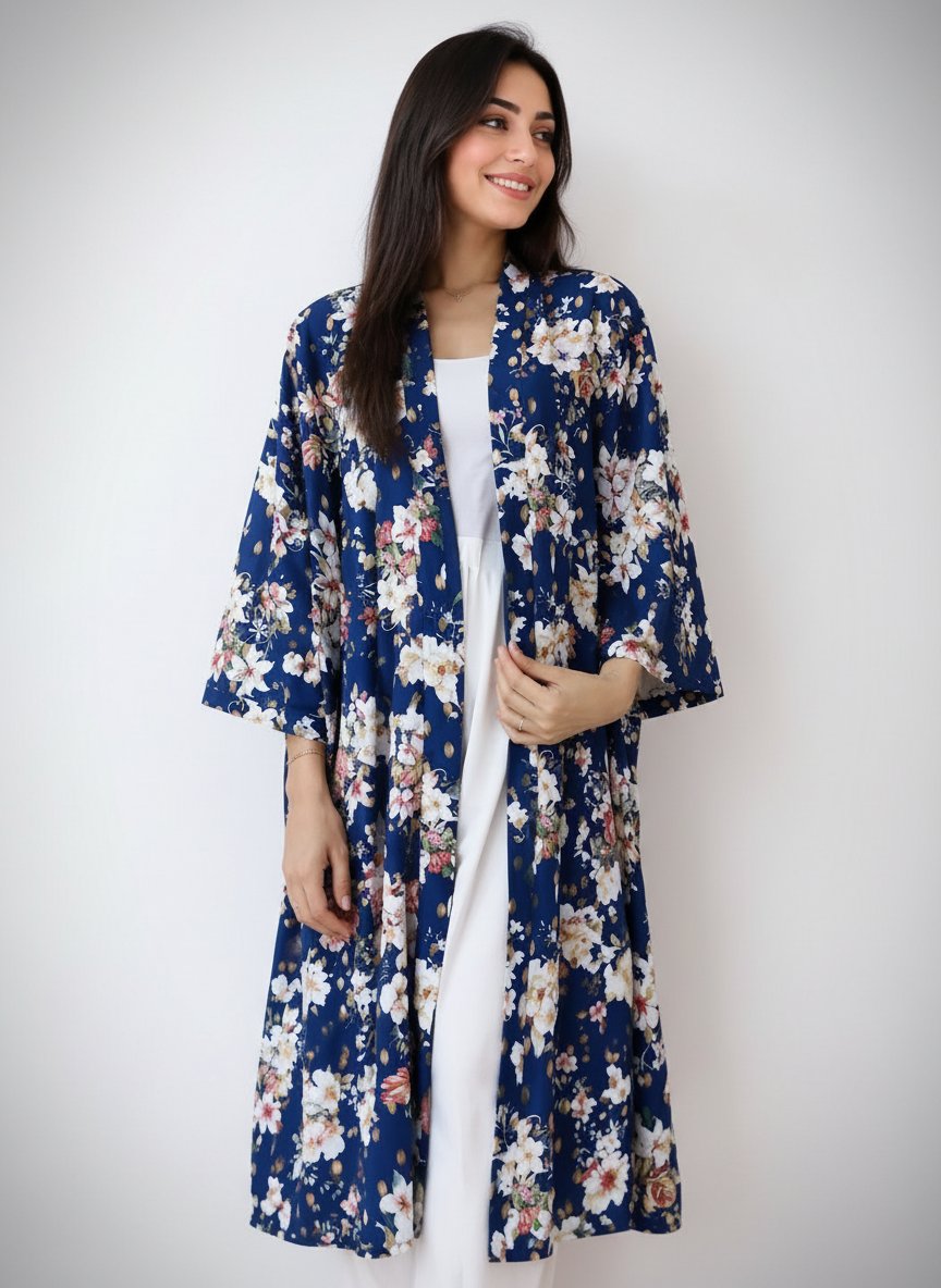 Kimino imprimée fleurie importé de la marque Daisy Marseille