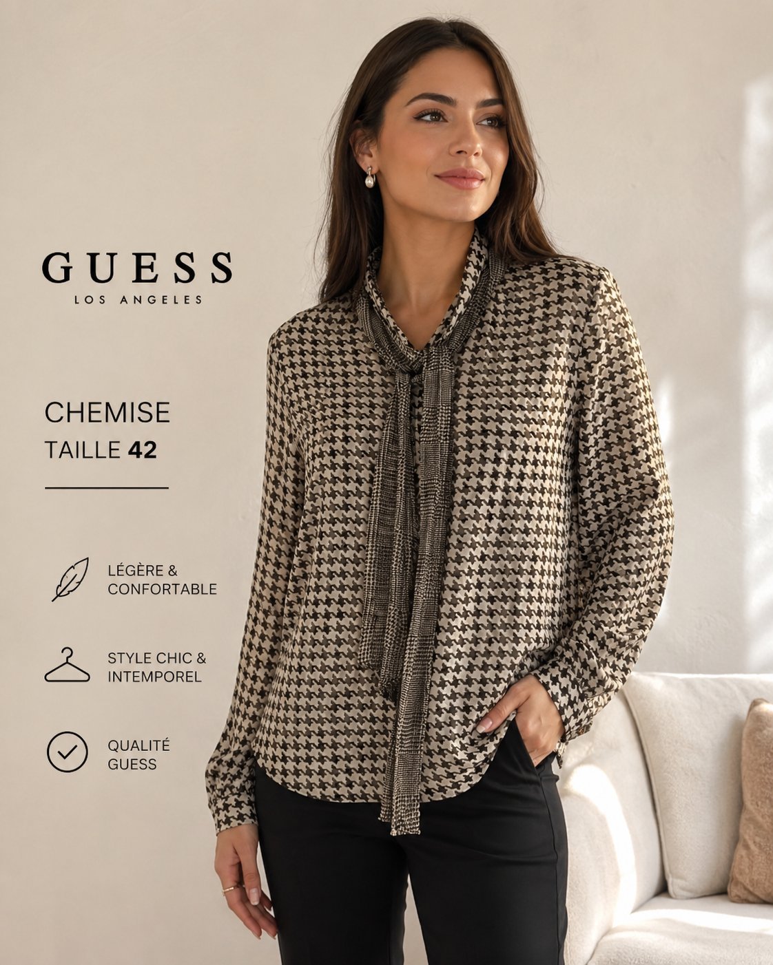 Chemise guess neuf taille 42