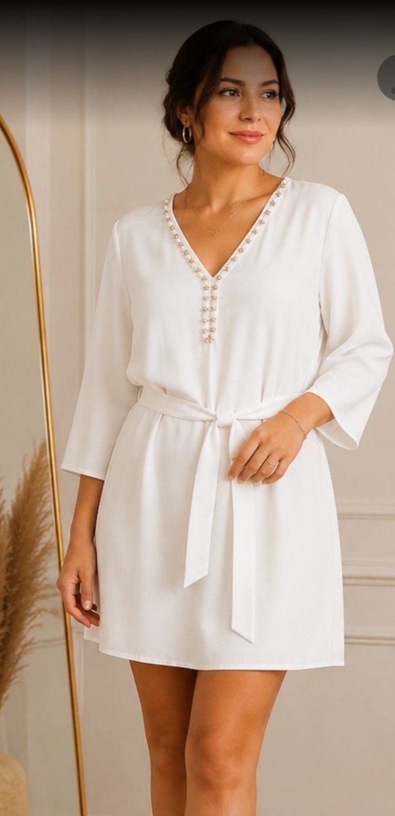 Robe blanche