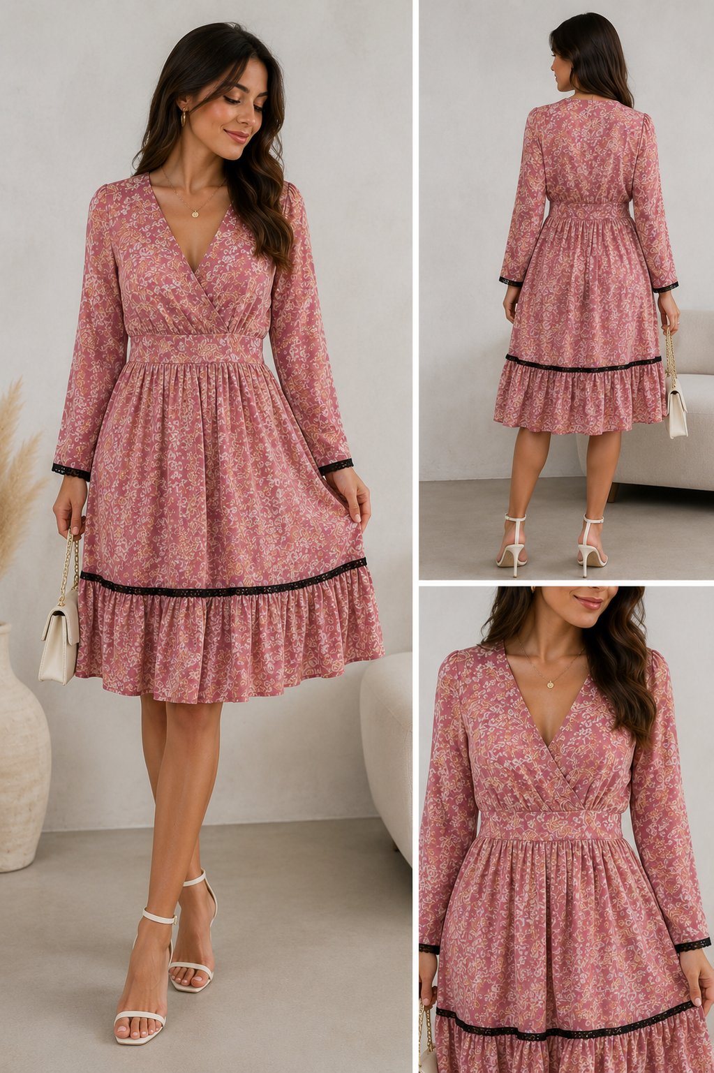 Robe rose taille 44 