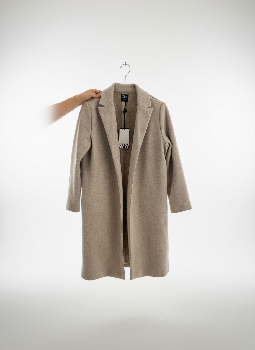 Manteau beige