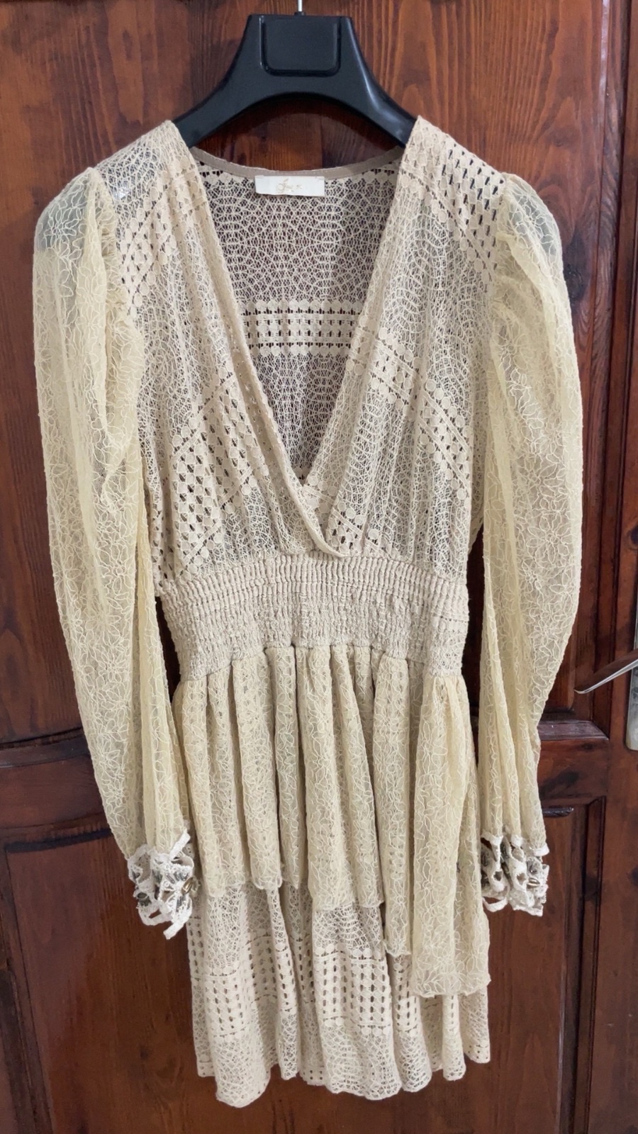 Robe dorée taille M/L