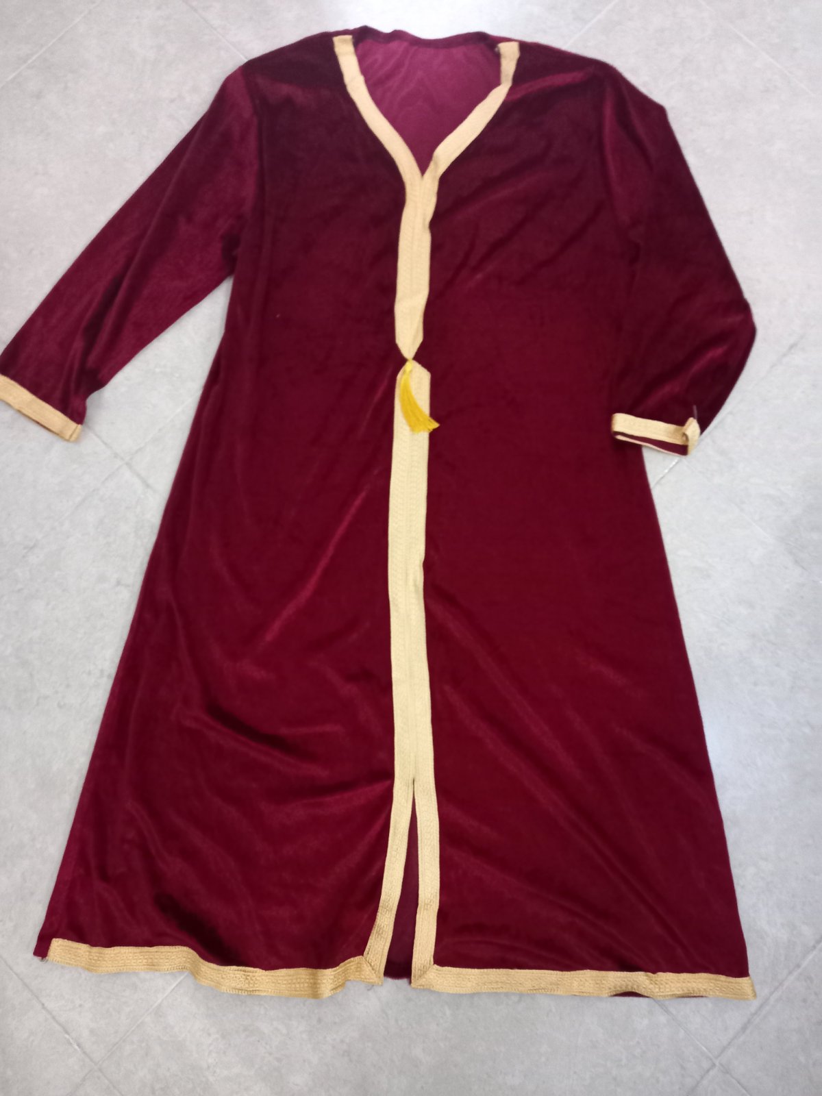 Robe velours 