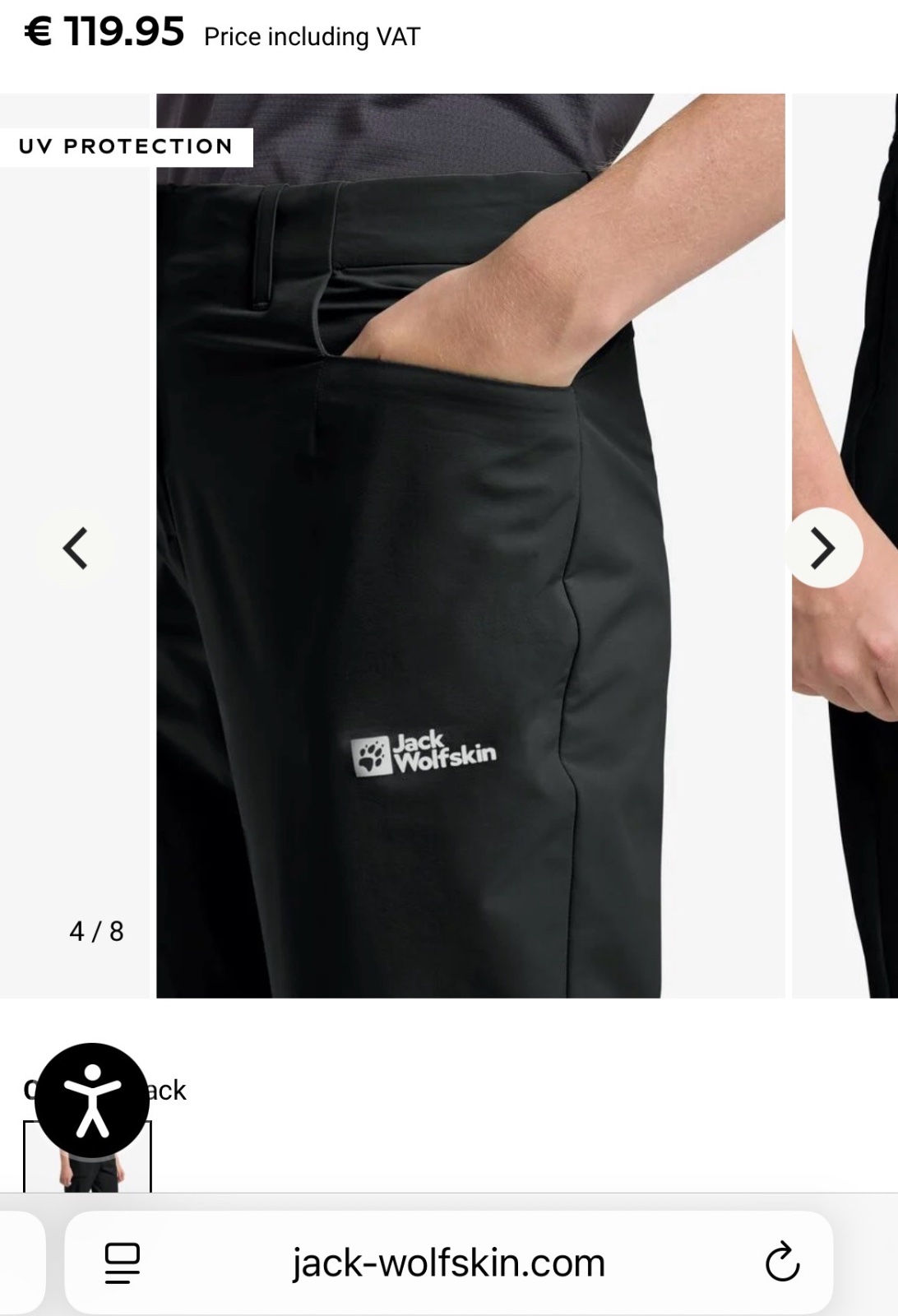  Jack wolfskin women's hiking trousers