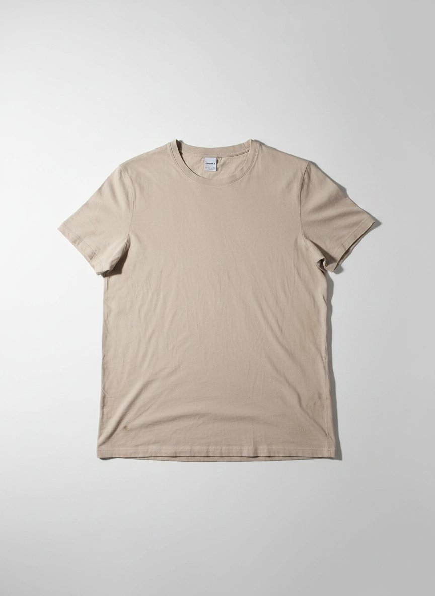T-shirt Bershka beige