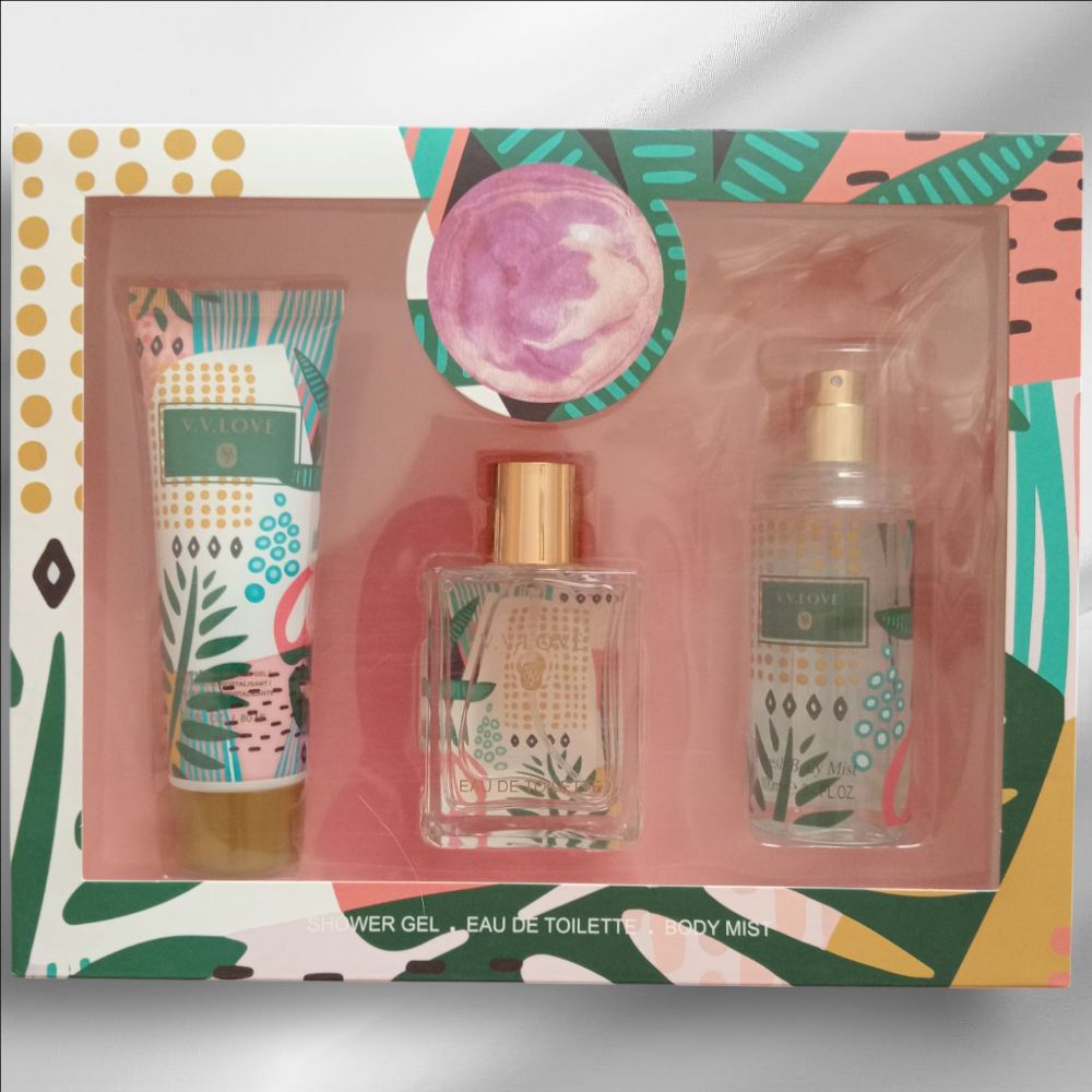 Coffret parfum 3 pièces 