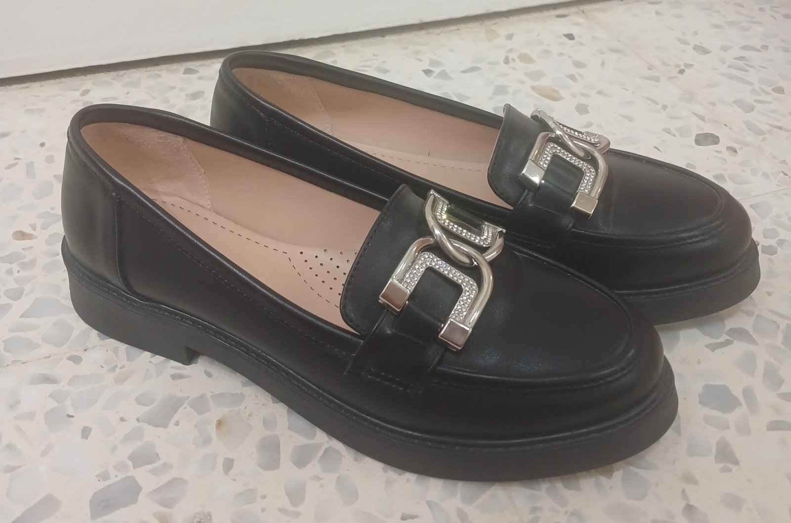 Mocassin noir
