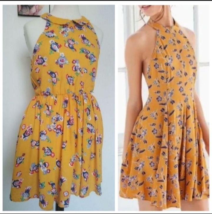 Robe Courte Fluide 