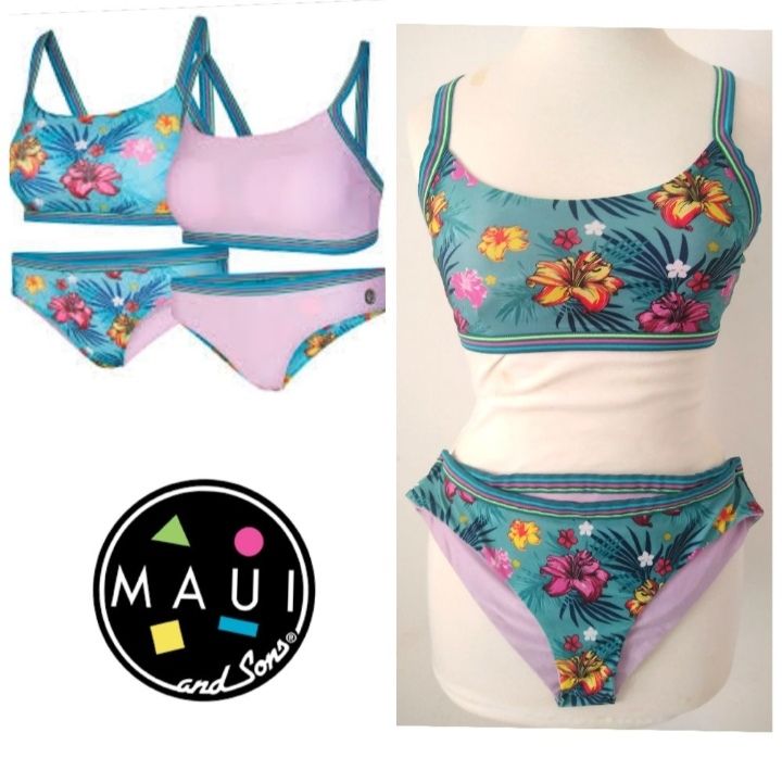 MAUI & Sons Bikini Réversible Rembourré S