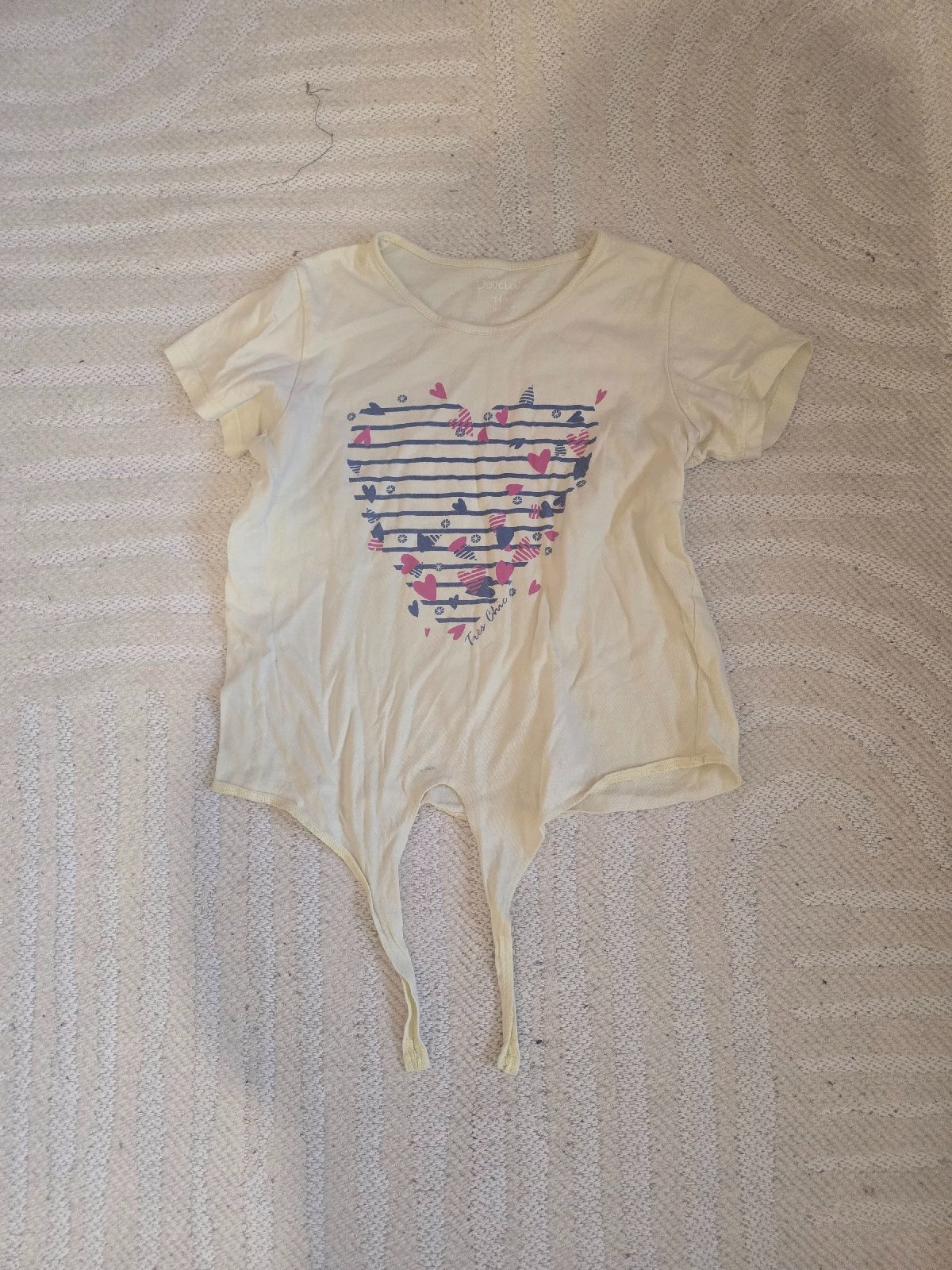 T shirt jaune