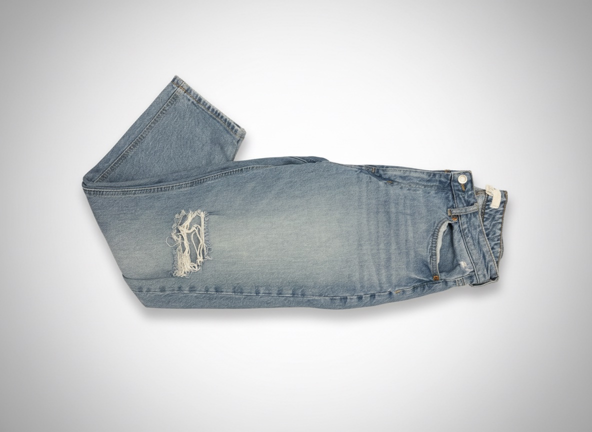 Mom ripped jeans
