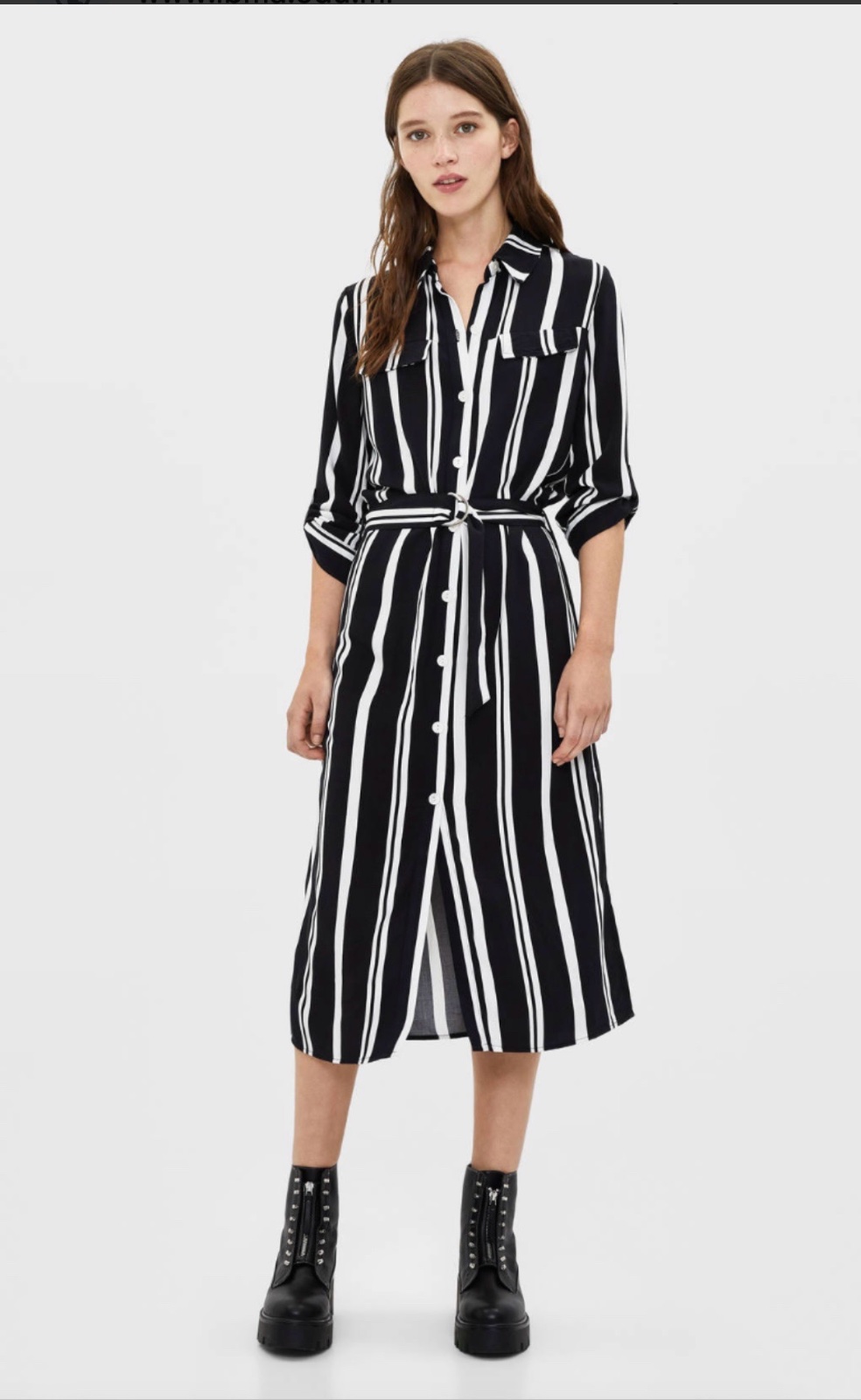 Robe chemise casual-chic 