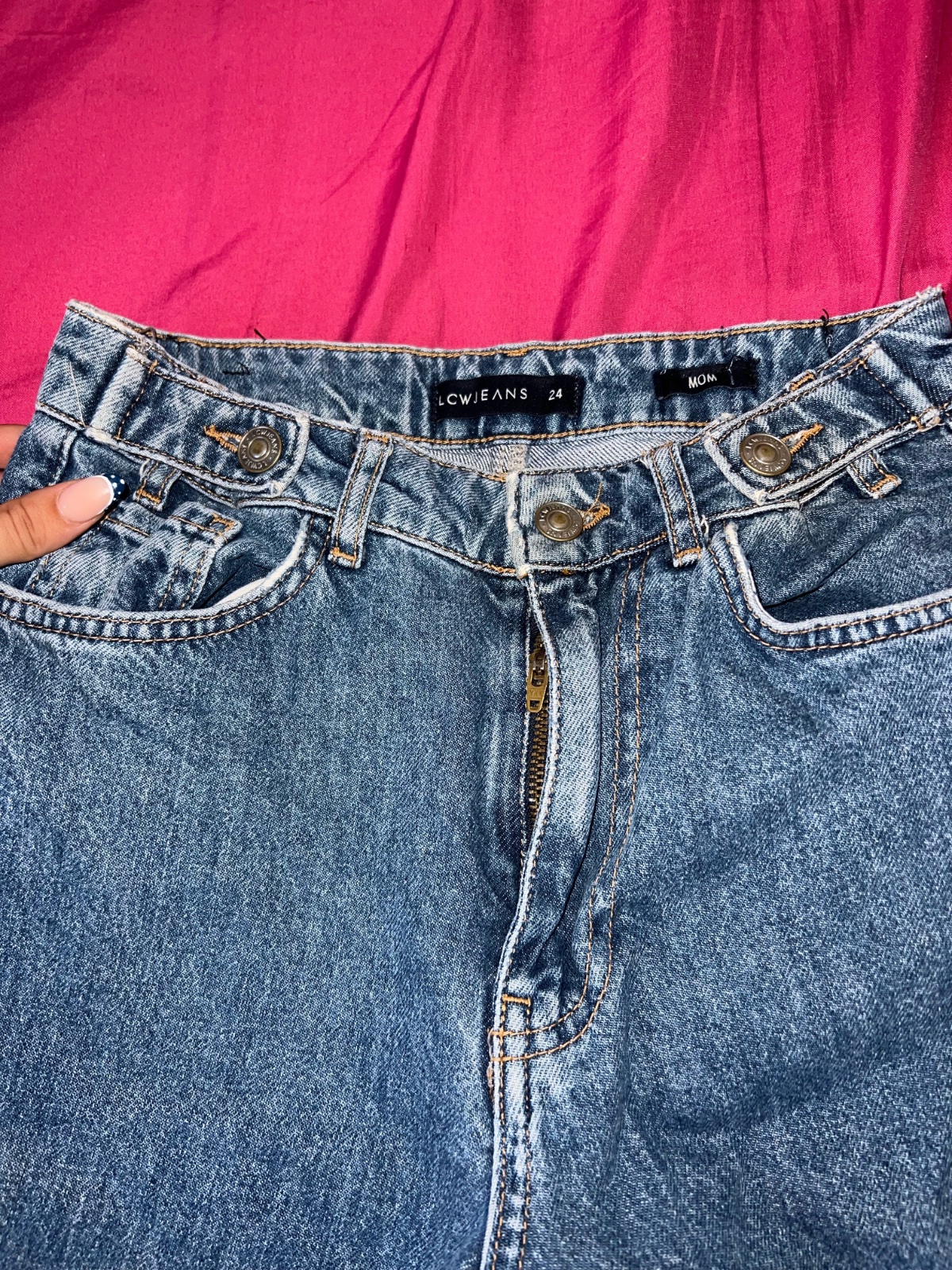Jeans mom fit