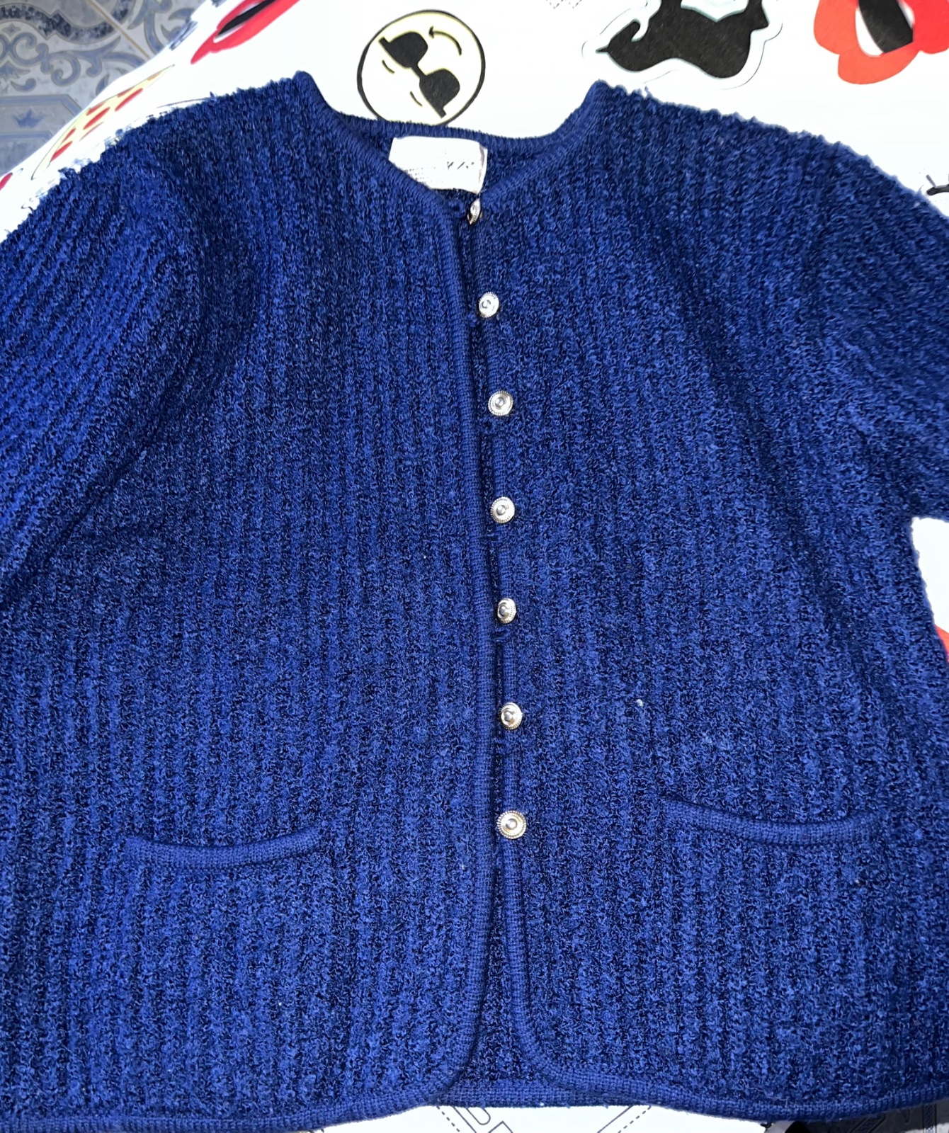 Gilet bleu roi