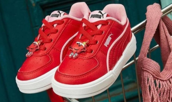 Basket Rouge de la marque puma