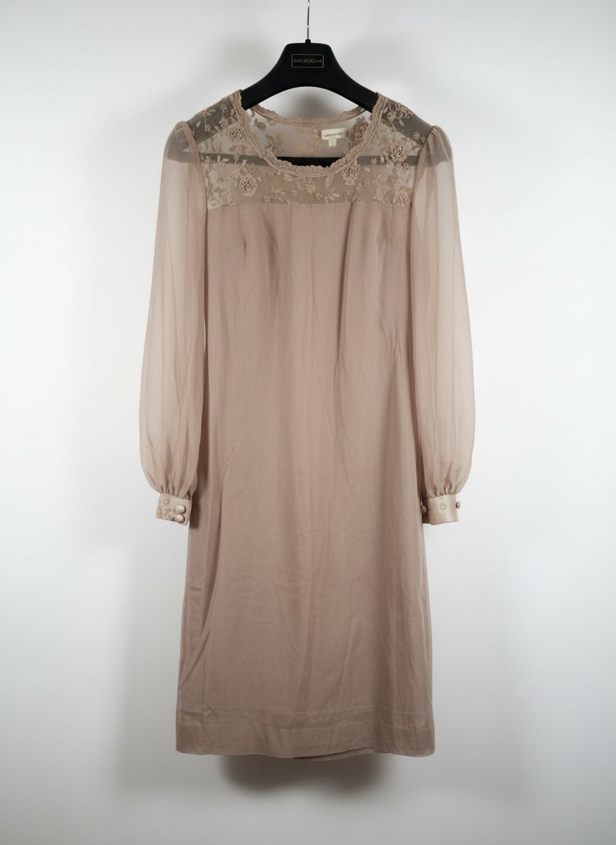 Robe soirée maron tlabes taille S/M