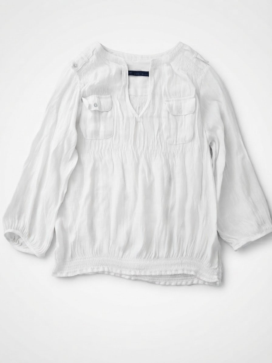 Chemise blanc de la marque ZARA tlabes taille s