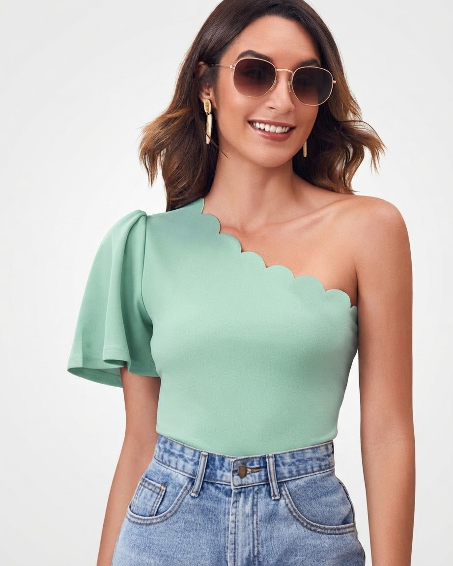 Pull je m'en fous couleur vert feta7 ilabes taille S/M