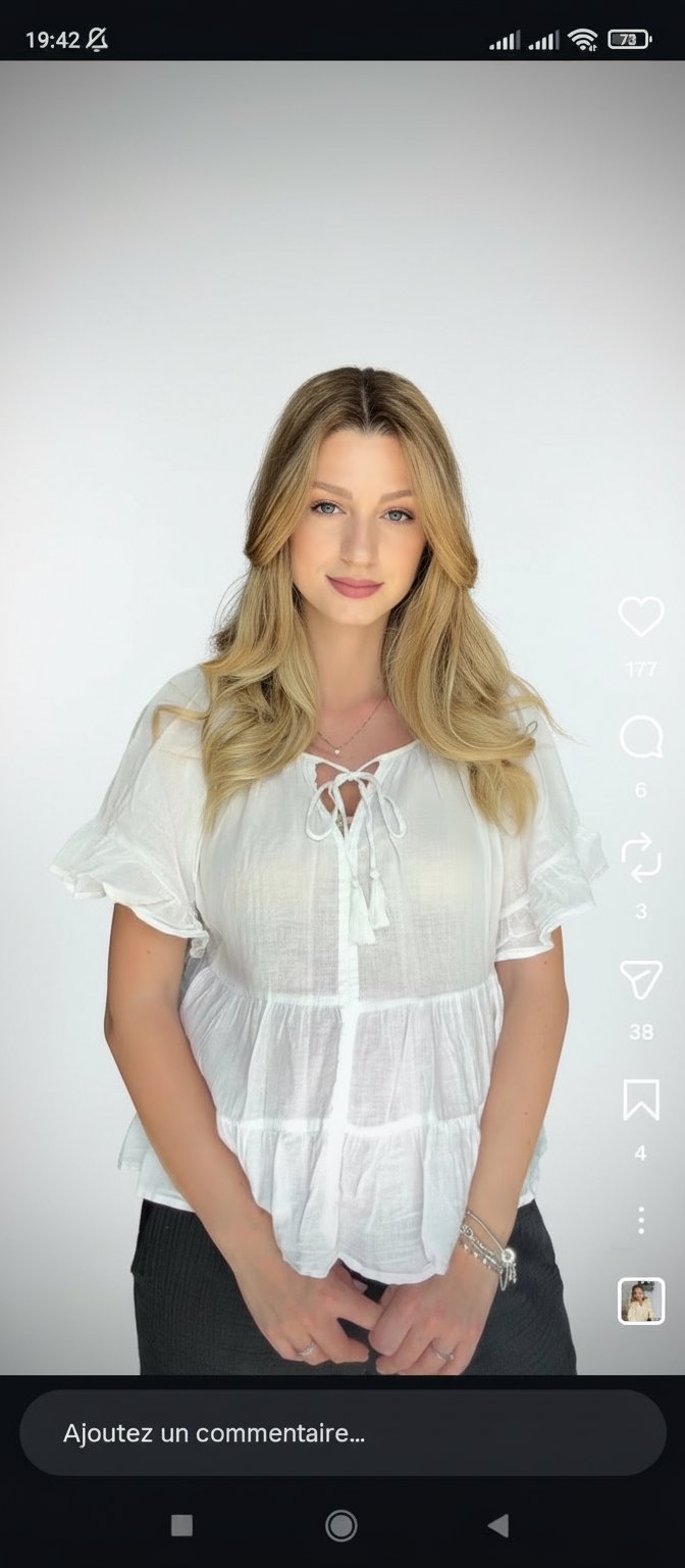 Chemise blanc de la marque mango de la taille S tlabes taille M zeda 